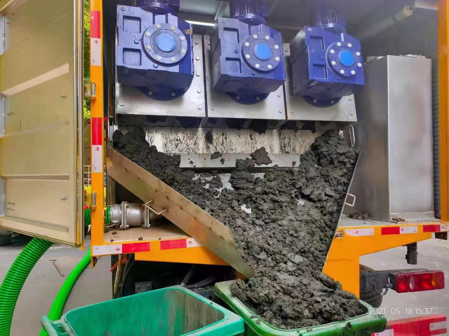 简阳化粪池清掏城市维护站-泥浆净化干湿分离处理